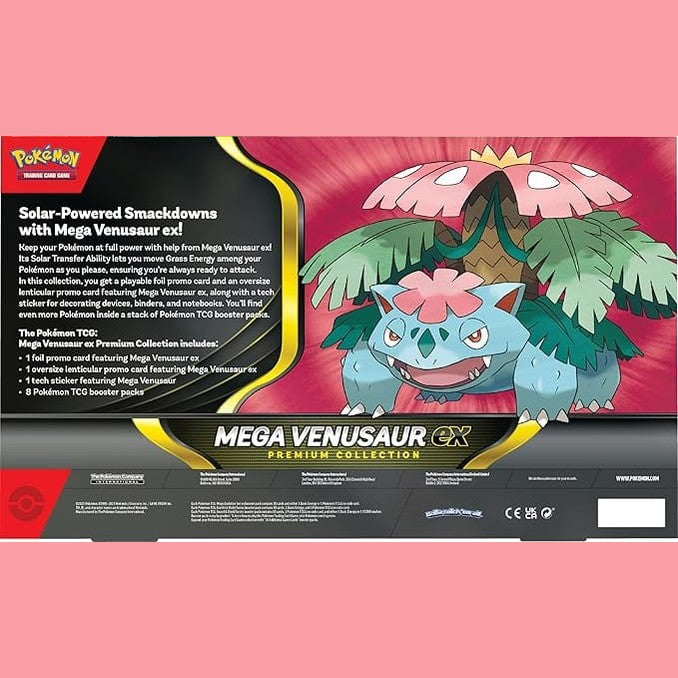 Pokémon TCG: Mega Venusaur ex Premium Collection 0196214134522