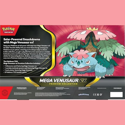 Pokémon TCG: Mega Venusaur ex Premium Collection 0196214134522