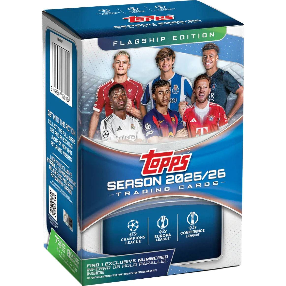 Topps - UEFA Club Competitions 2025/26 - Value Box 5053307078994
