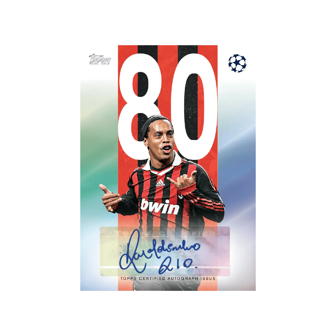 Topps UEFA Club Competitions Flagship 2025/26 Hanger Box 5053307079007