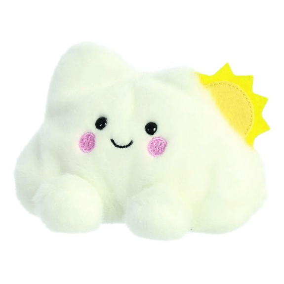 Adorable Aurora Palm Pals Summer Cloud Plush Toy - Eco-Friendly 5" Soft Toy 5034566335769