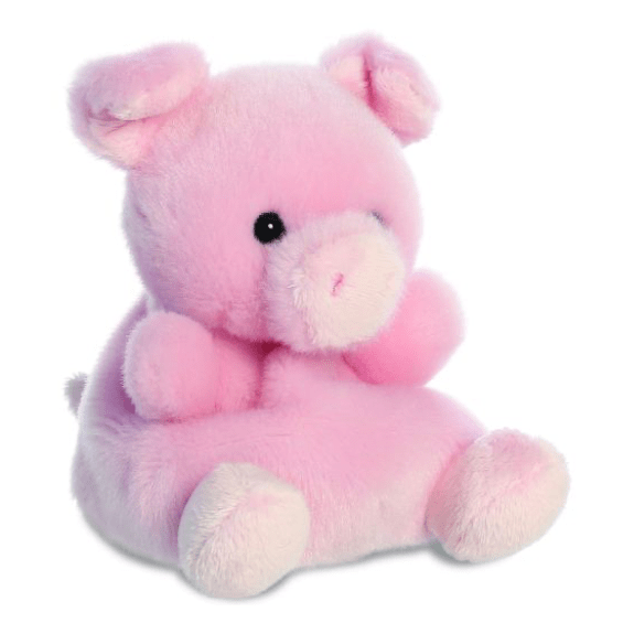 Adorable Aurora Palm Pals Wizard Pig Plush Toy - Eco-Friendly 5" Soft Toy 5034566612426