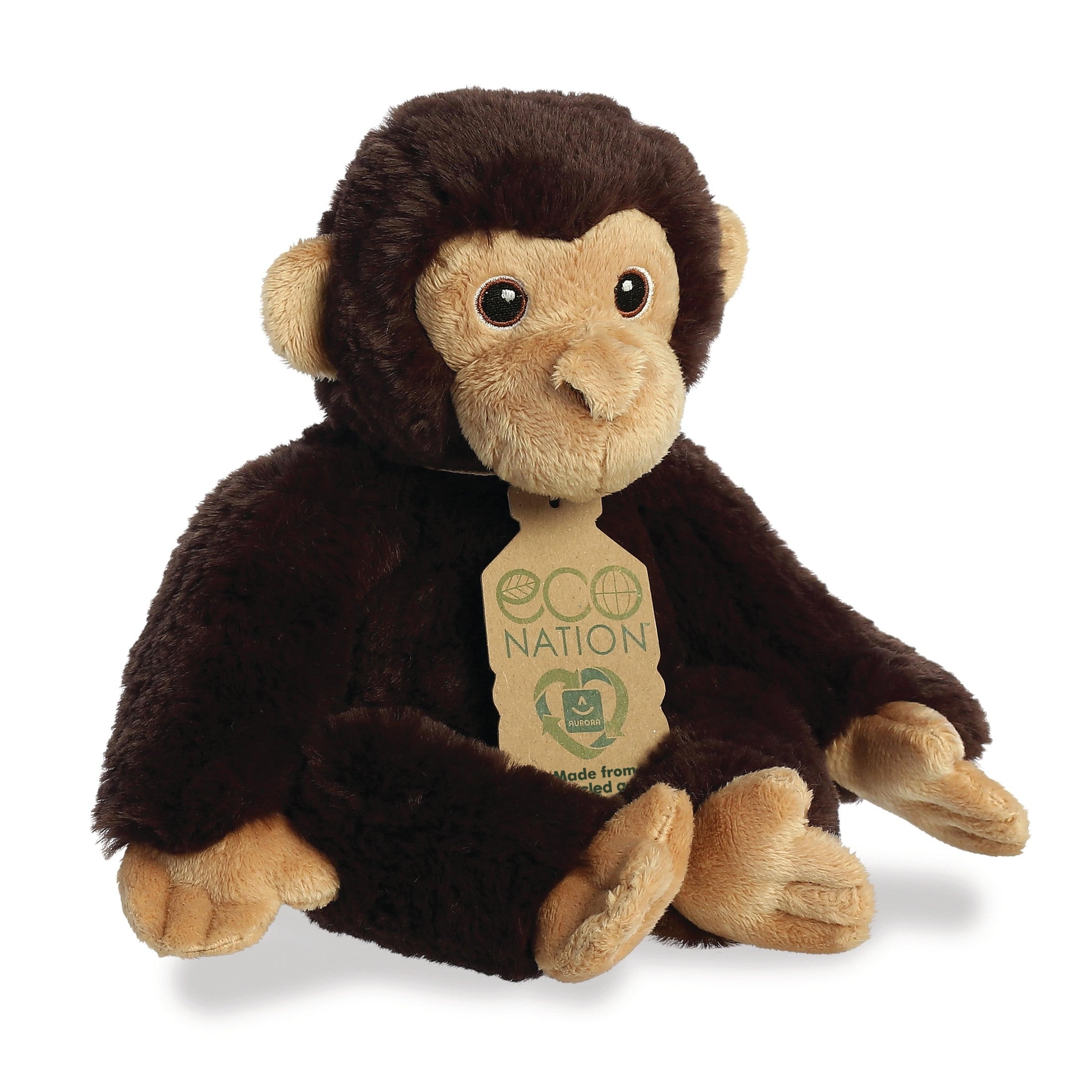 Aurora Eco Nation 9.5" Plush -Chimpanzee 5034566350328