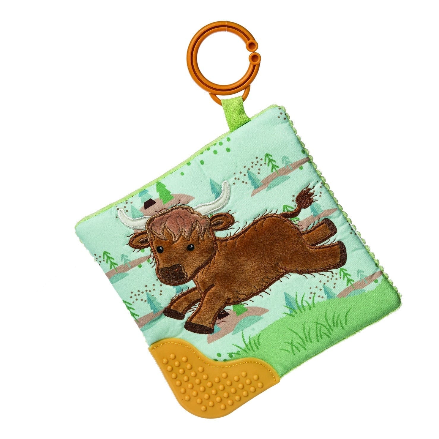Aurora Mary Meyers Hetty Highland Cow Crinkle 12-Inch Soft Toy