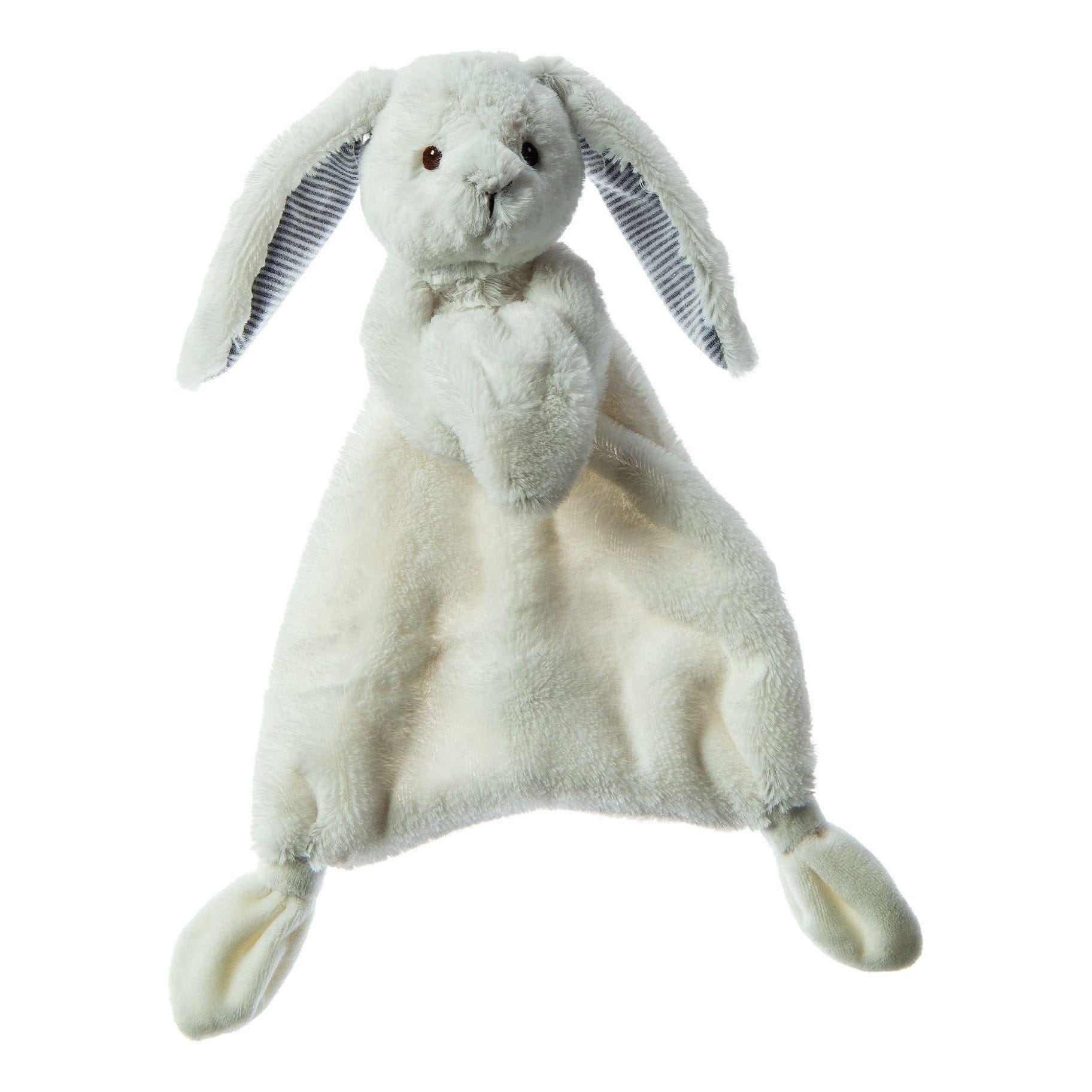 Aurora: Mary Meyers Silky Bunny Lovey White 12 Inch 719771417800