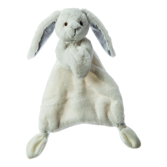 Aurora: Mary Meyers Silky Bunny Lovey White 12 Inch 719771417800