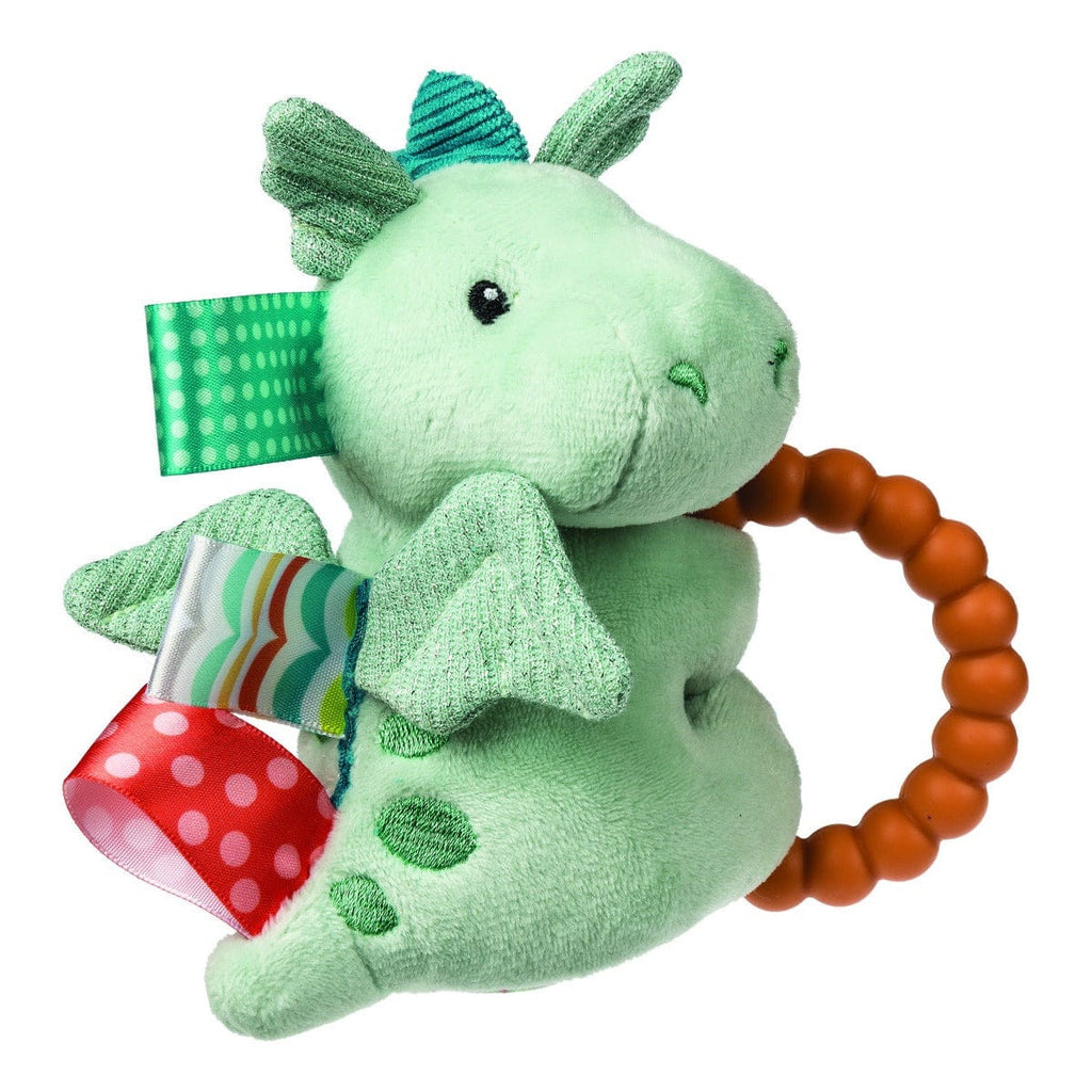 Dragon Bone Rattle Aurora: Mary Meyers TG Drax Dragon Rattle 6 Inch | Lennie's Toys