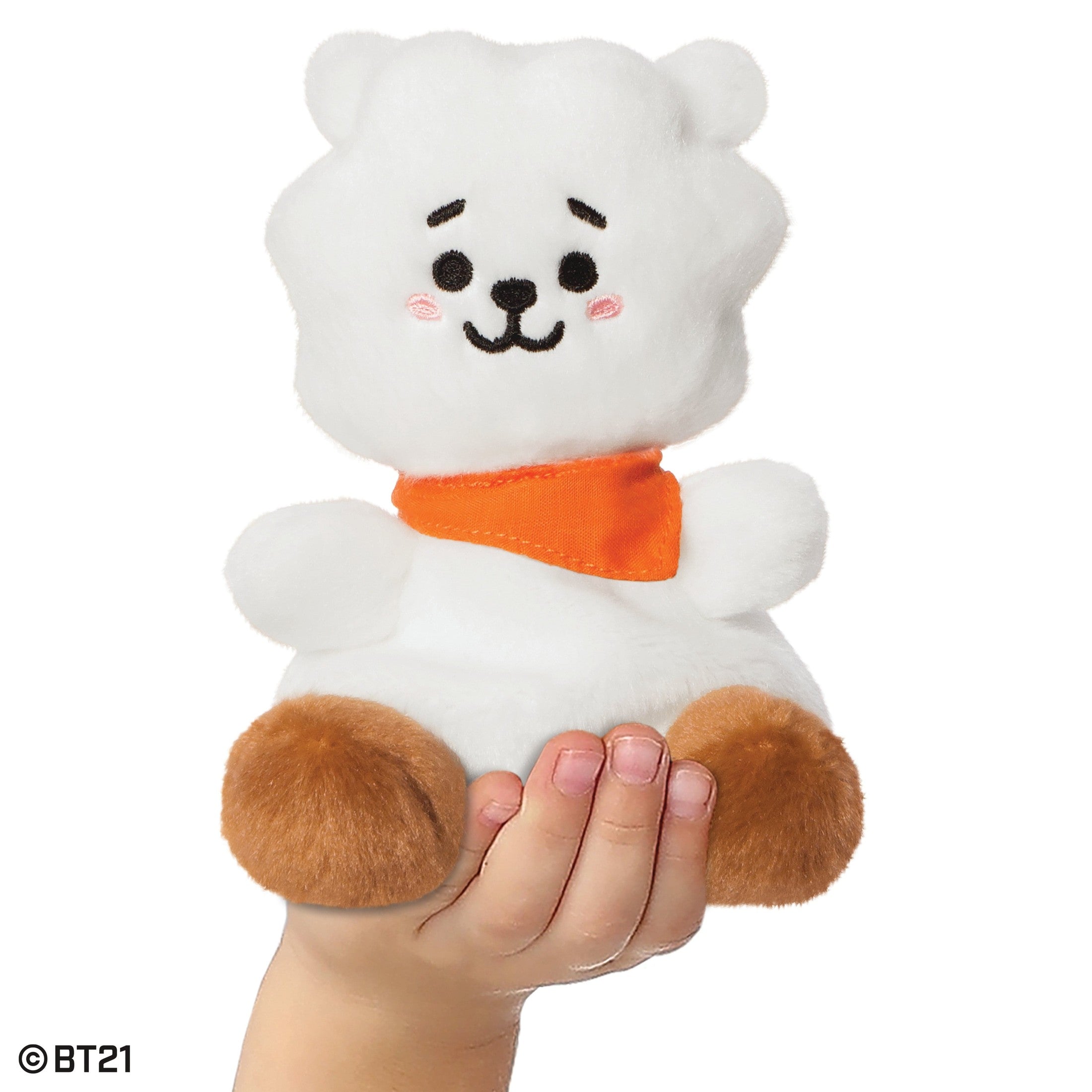 Aurora Palm Pals 5" Plush- BT21 RJ 5034566615052