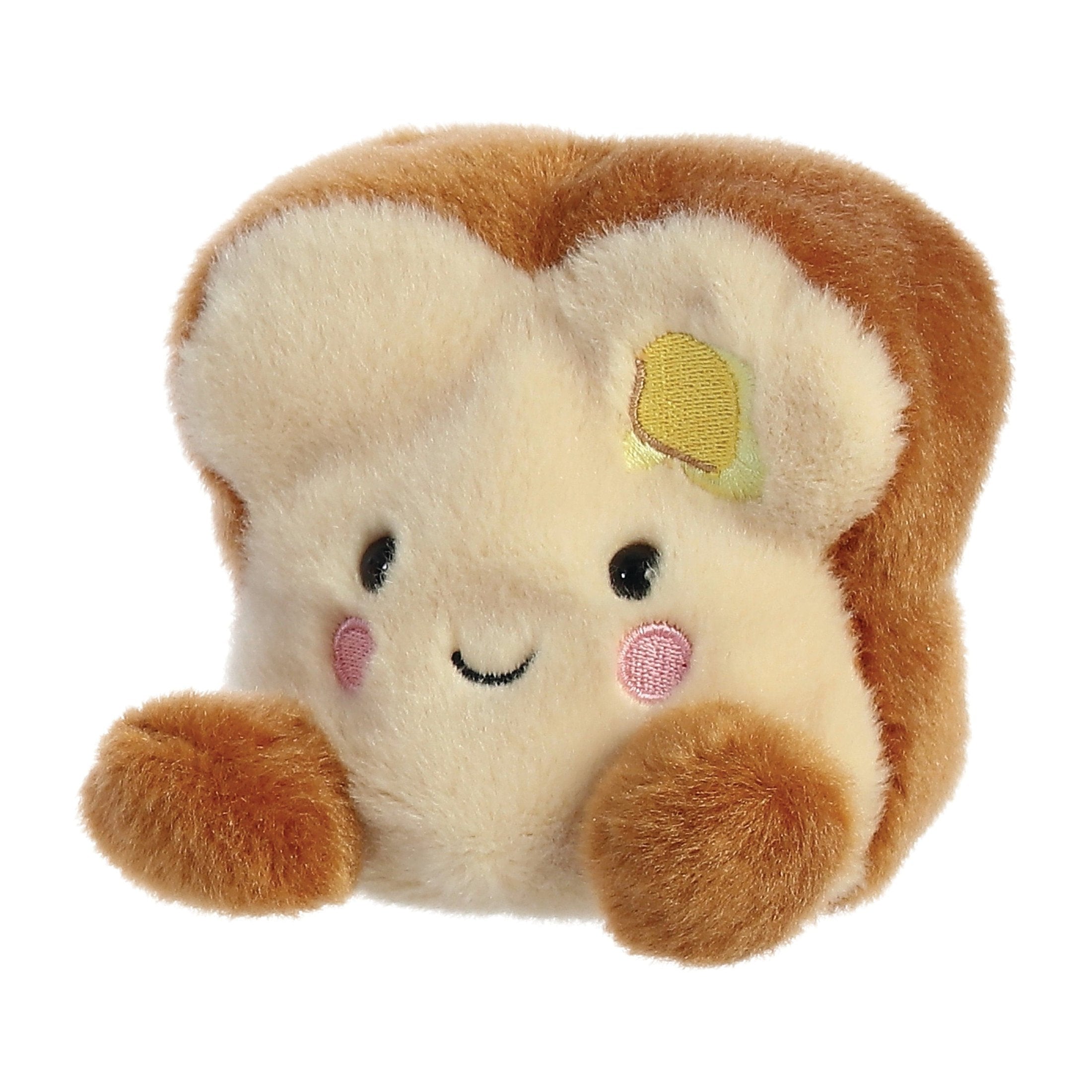 Aurora Palm Pals 5" Plush- Buttery Toast 5034566335745