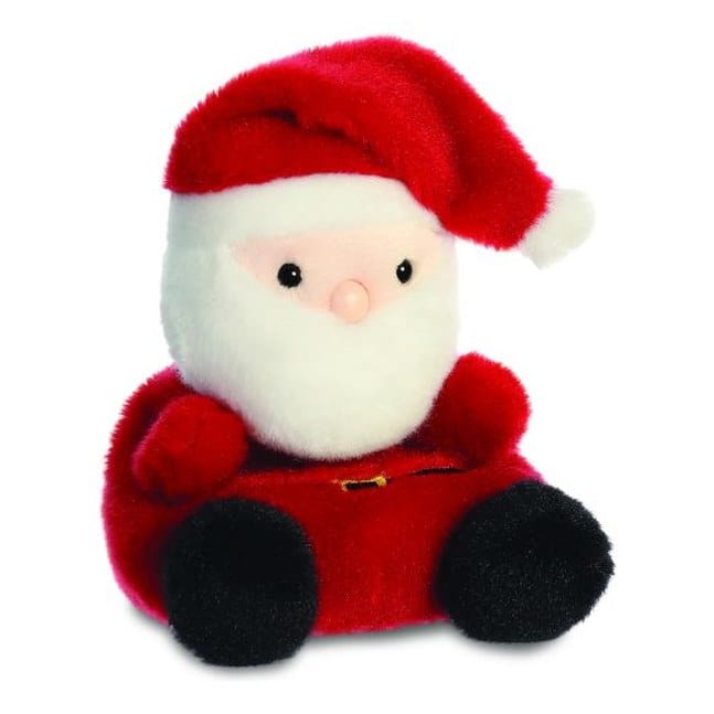 Aurora Palm Pals Adorable 5-Inch Santa Claus Plush Toy 5034566991316