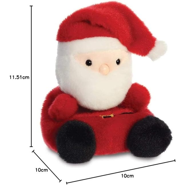 Aurora Palm Pals Adorable 5-Inch Santa Claus Plush Toy 5034566991316