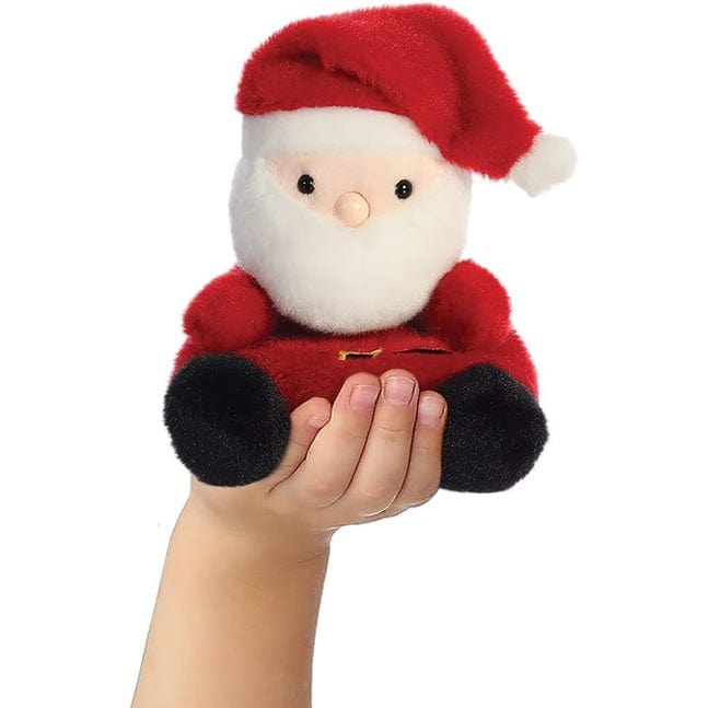 Aurora Palm Pals Adorable 5-Inch Santa Claus Plush Toy 5034566991316