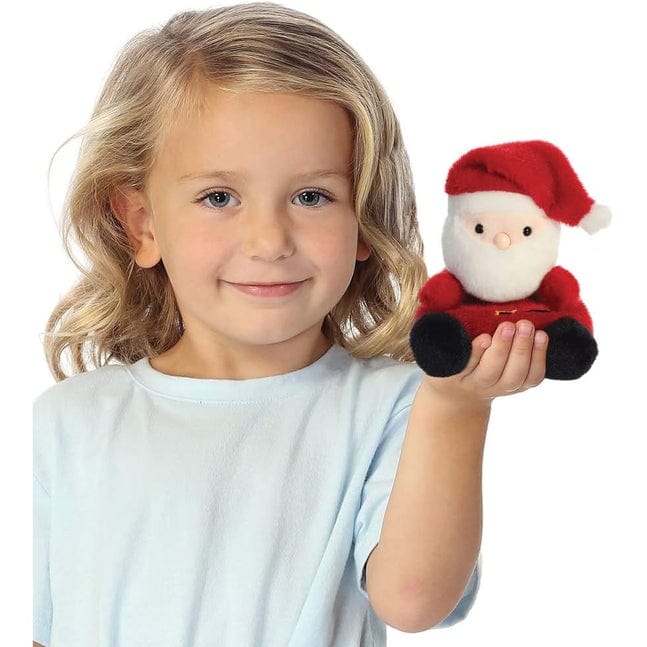 Aurora Palm Pals Adorable 5-Inch Santa Claus Plush Toy 5034566991316