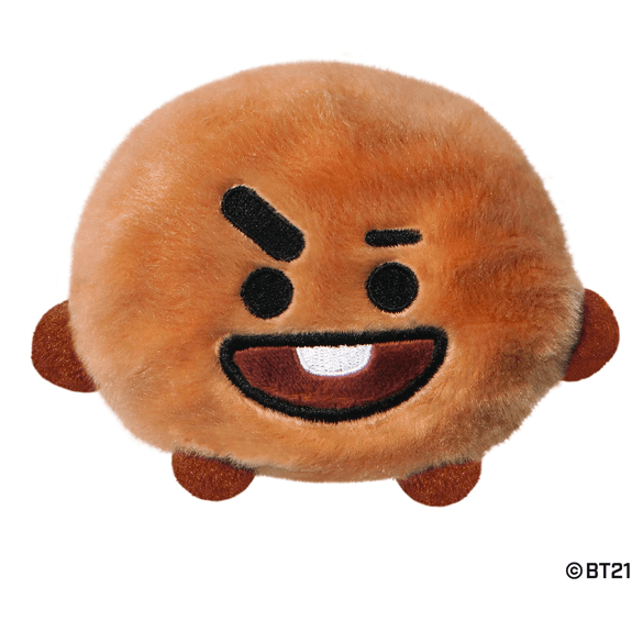 Aurora Palm Pals BT21 Shooky Plush Toy - Eco-Friendly 5" Soft Toy 5034566615090