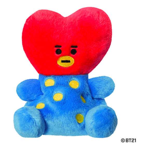 Aurora Palm Pals BT21 Tata Plush Toy - Eco-Friendly 5" Soft Toy 5034566615069