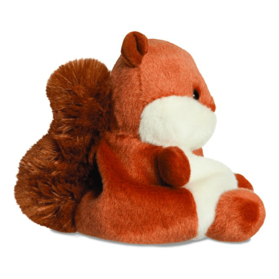 Aurora Palm Pals Nibbles Squirrel Plush Toy - Eco-Friendly 5" Soft Toy