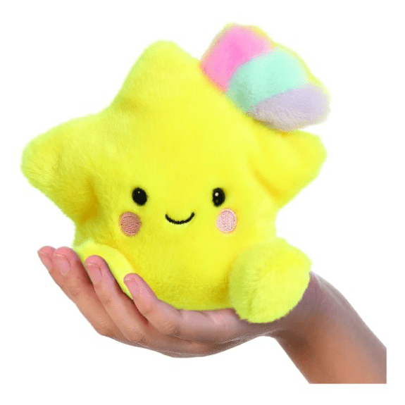 Aurora Palm Pals Pisces Star Plush Toy - Eco-Friendly 5" Soft Toy 5034566336223