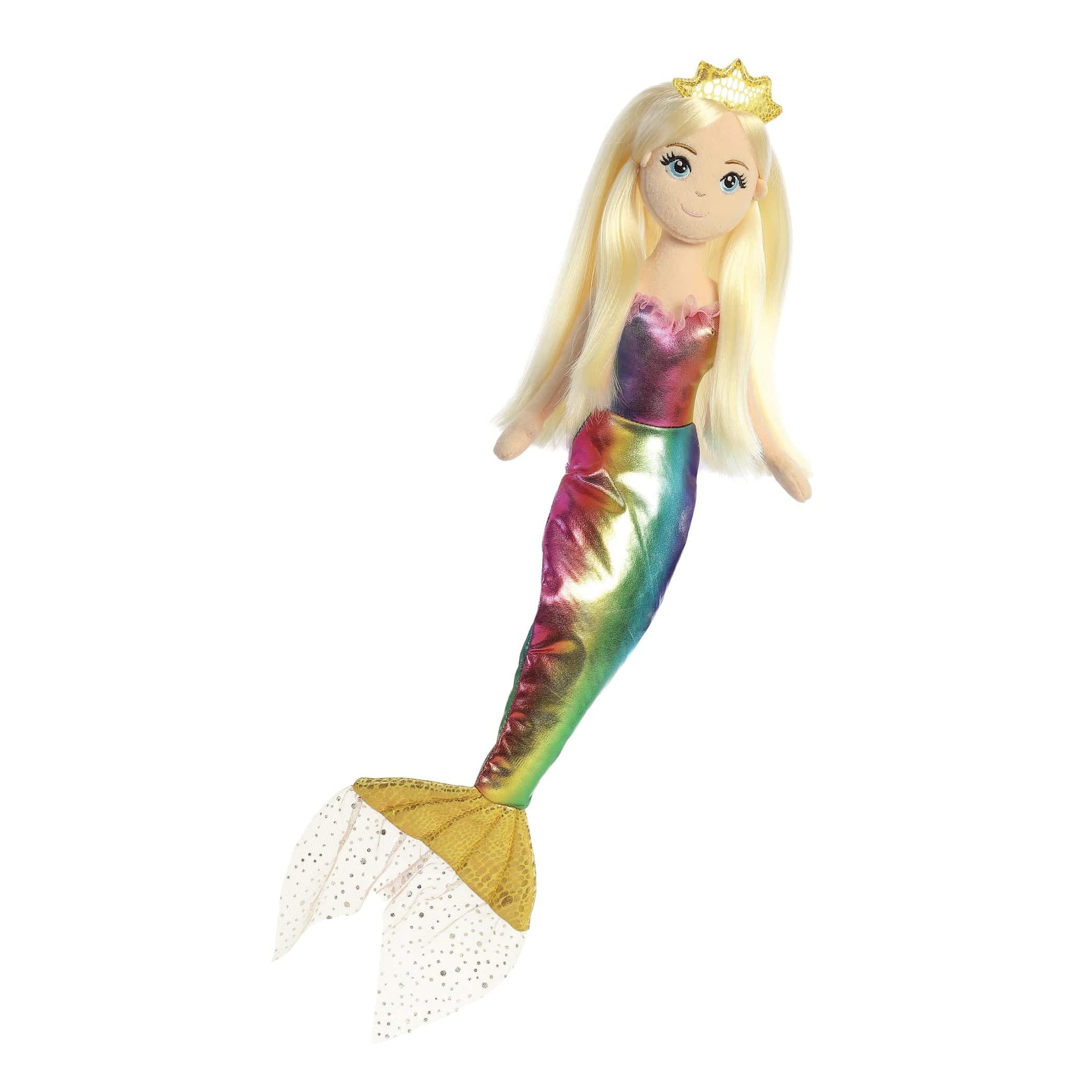 Aurora: Sea Sparkles Amanda BLD Mermaid 18" 5034566333185