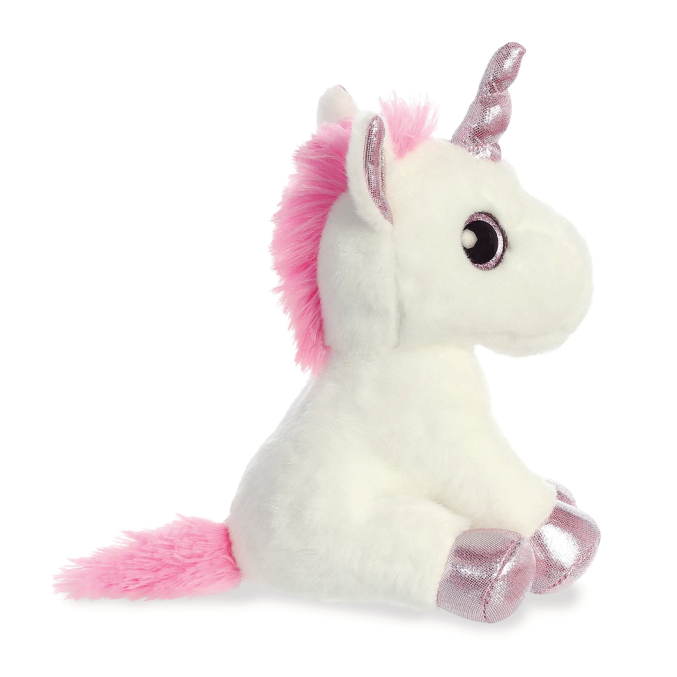 Aurora: Sparkle Tales Lolly Unicorn White and Pink 7" 5034566608672