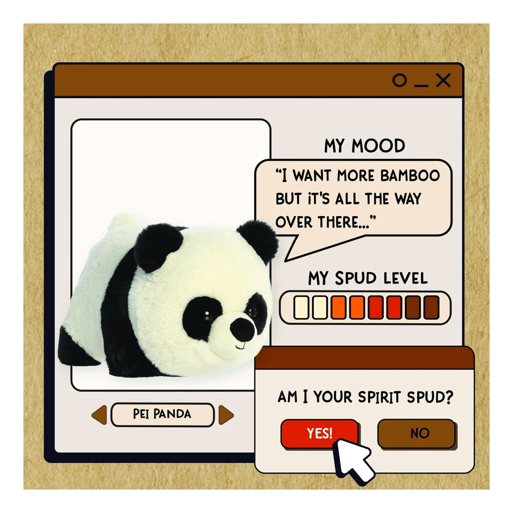 Aurora: Spudsters – Pei Panda 10-Inch