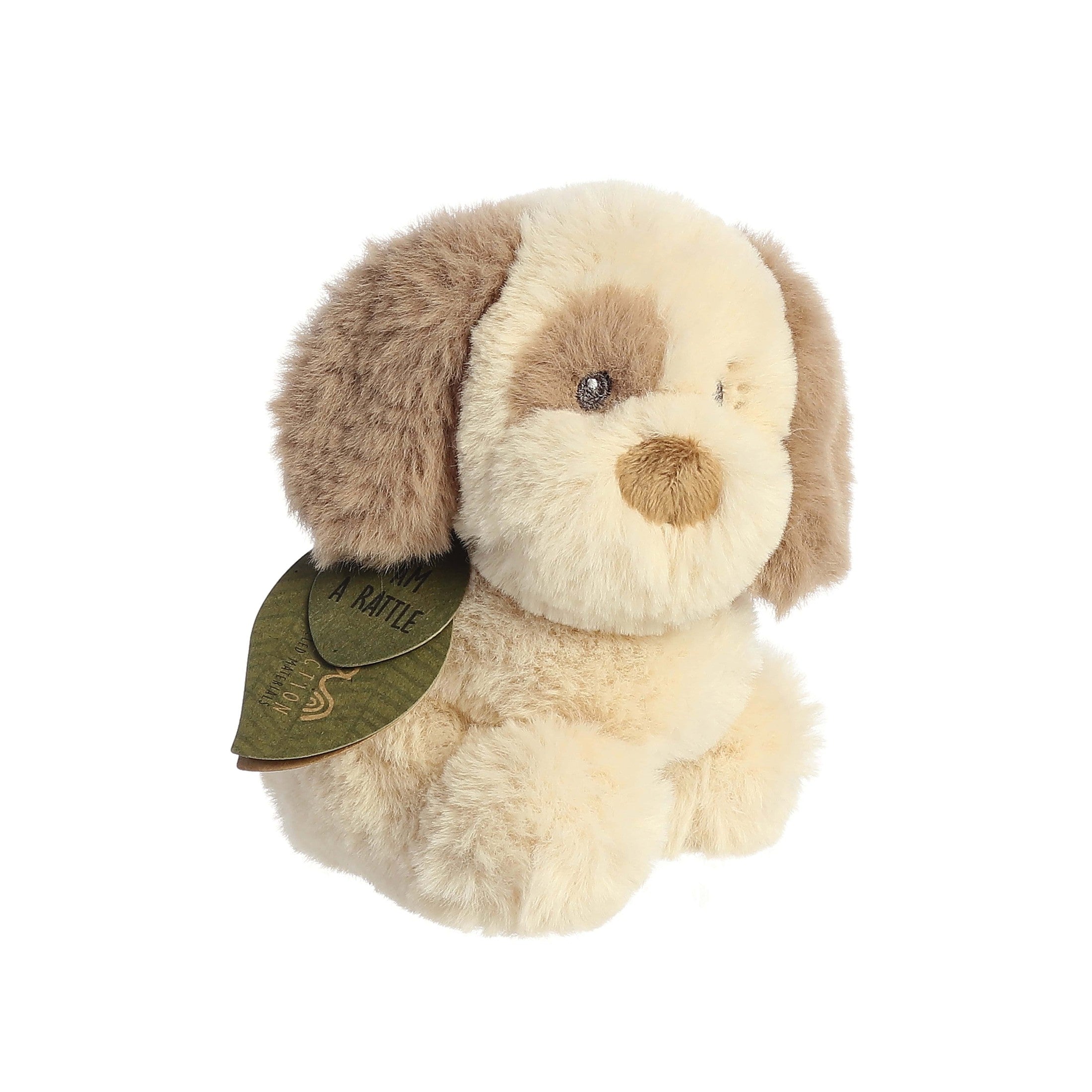 Ebba Eco Toddy Dog Rattle 5in 5034566233317