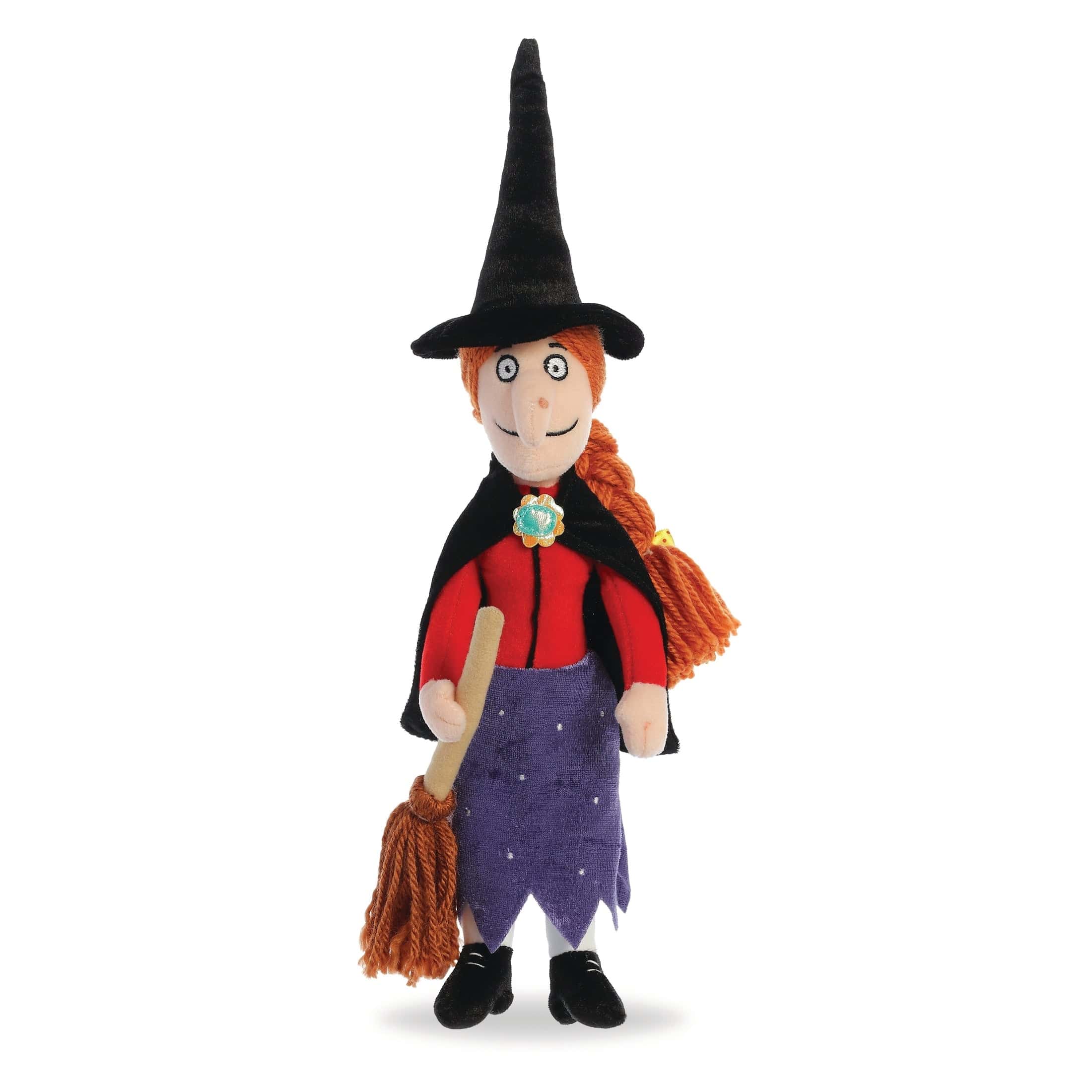 Aurora 15.5 Plush- Room on the Broom Witch 5034566601482