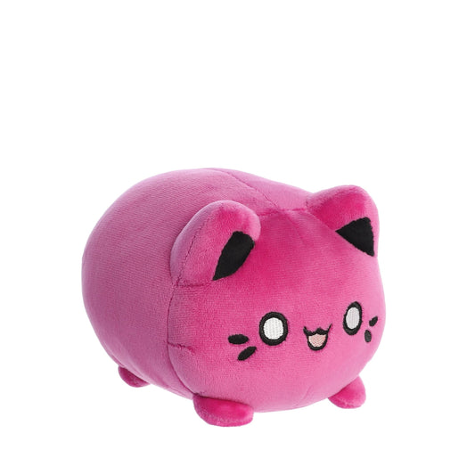 Aurora 3.5" Plush- Tasty Peach -Cosmic Purple Meowchi 5034566615472