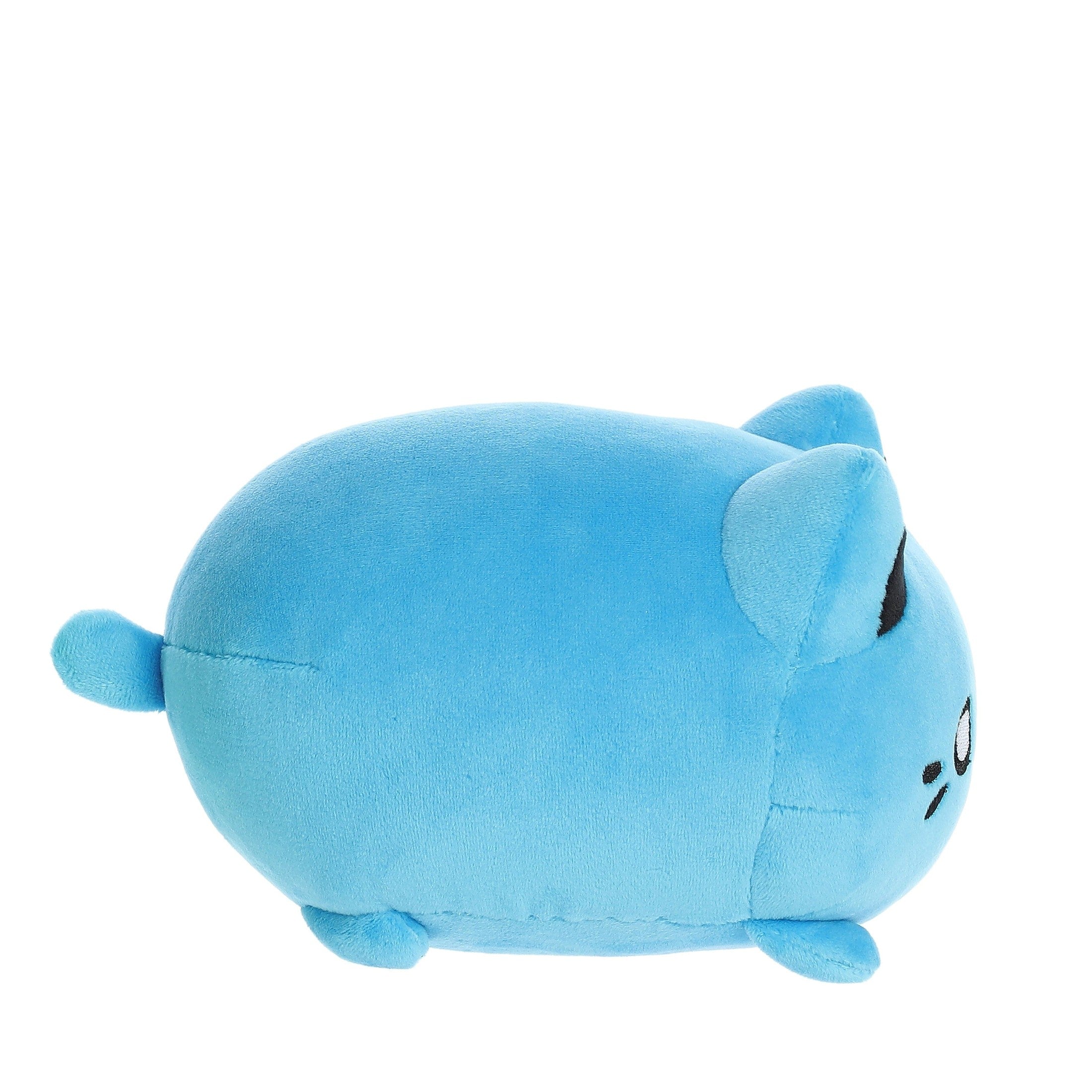 Aurora 3.5" Plush- Tasty Peach -Electric Blue Meowchi 5034566615489