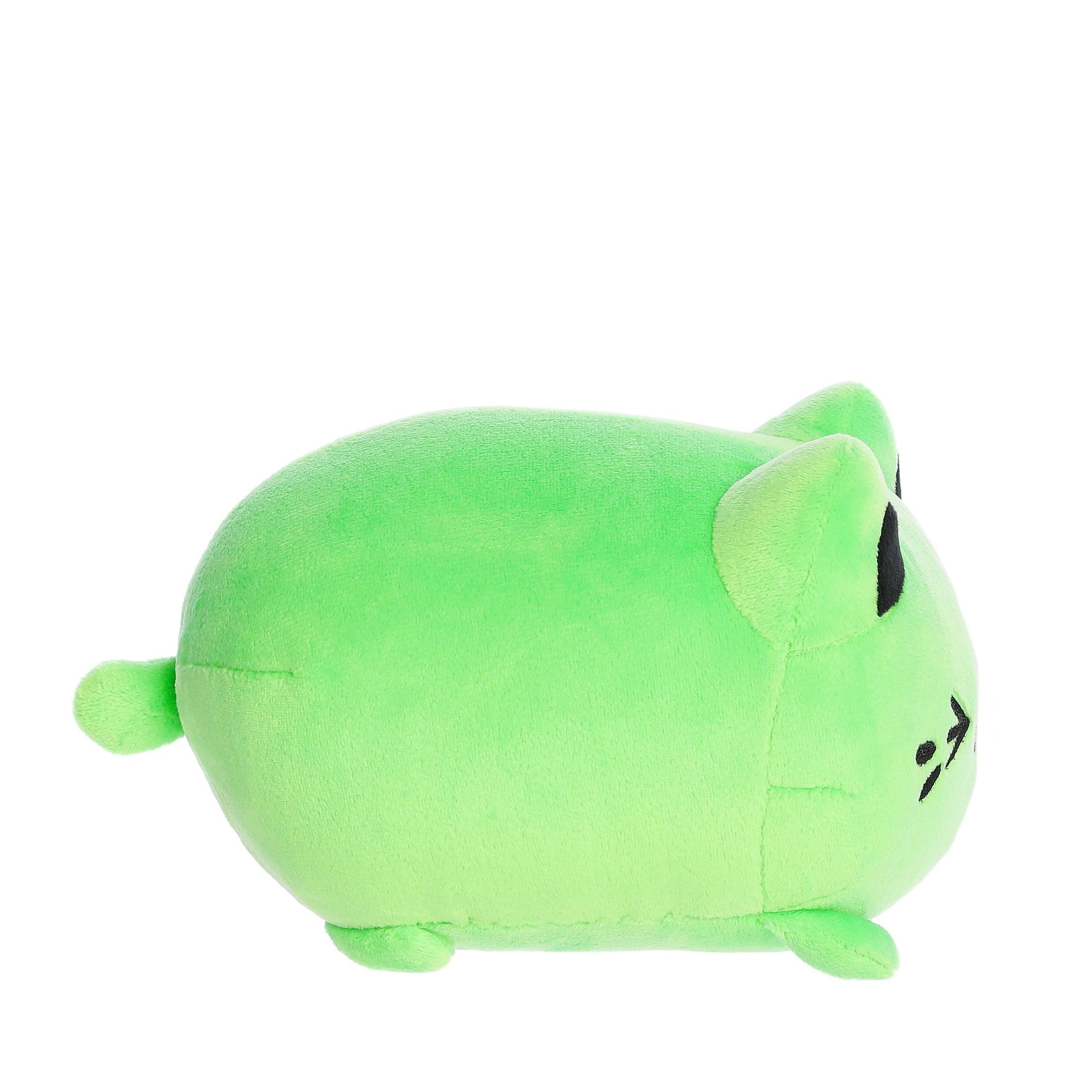 Aurora 3.5" Plush- Tasty Peach - Toxic Green Meowchi 5034566615496