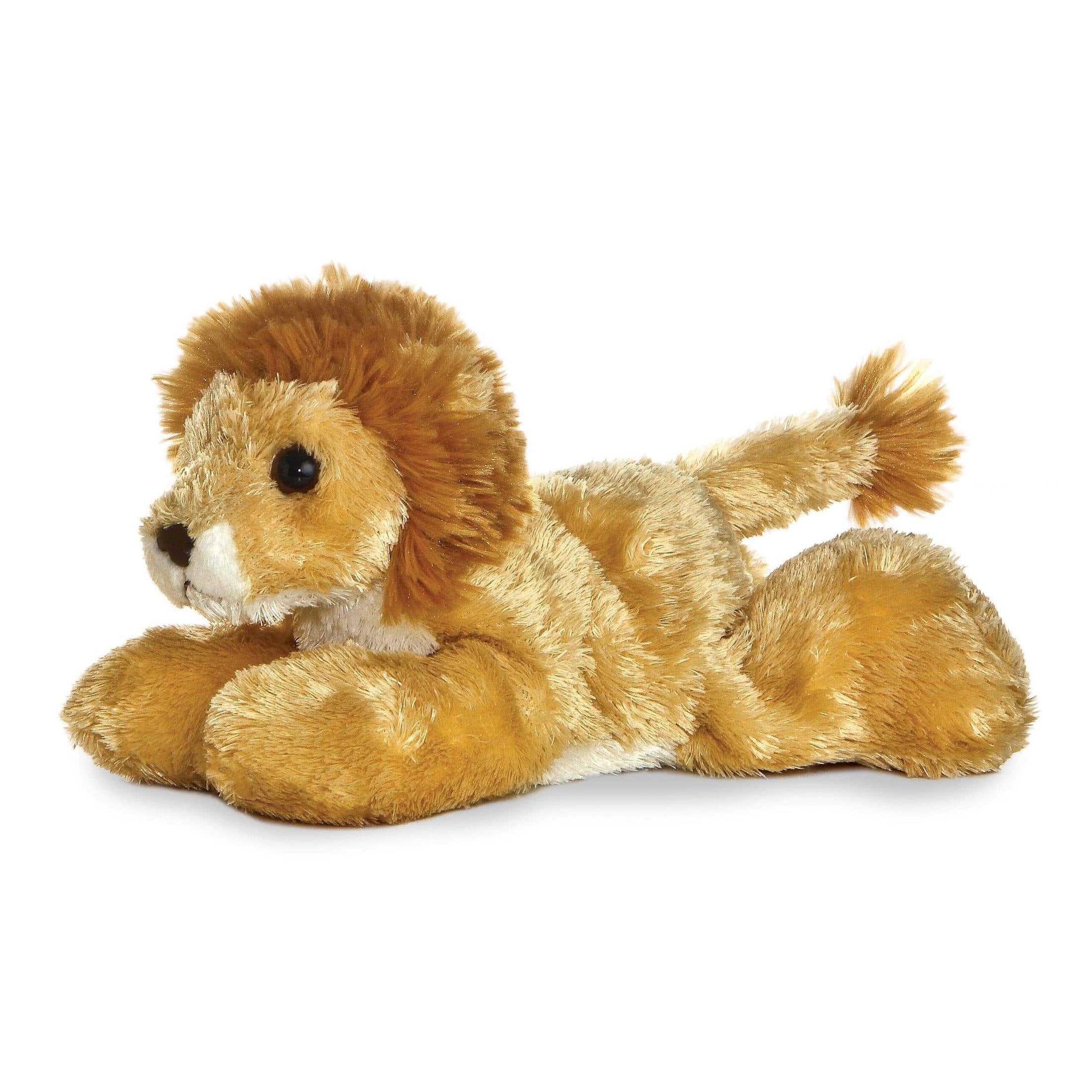 Aurora 8" Plush- Mini Flopsie- Lionel Lion 5034566127579