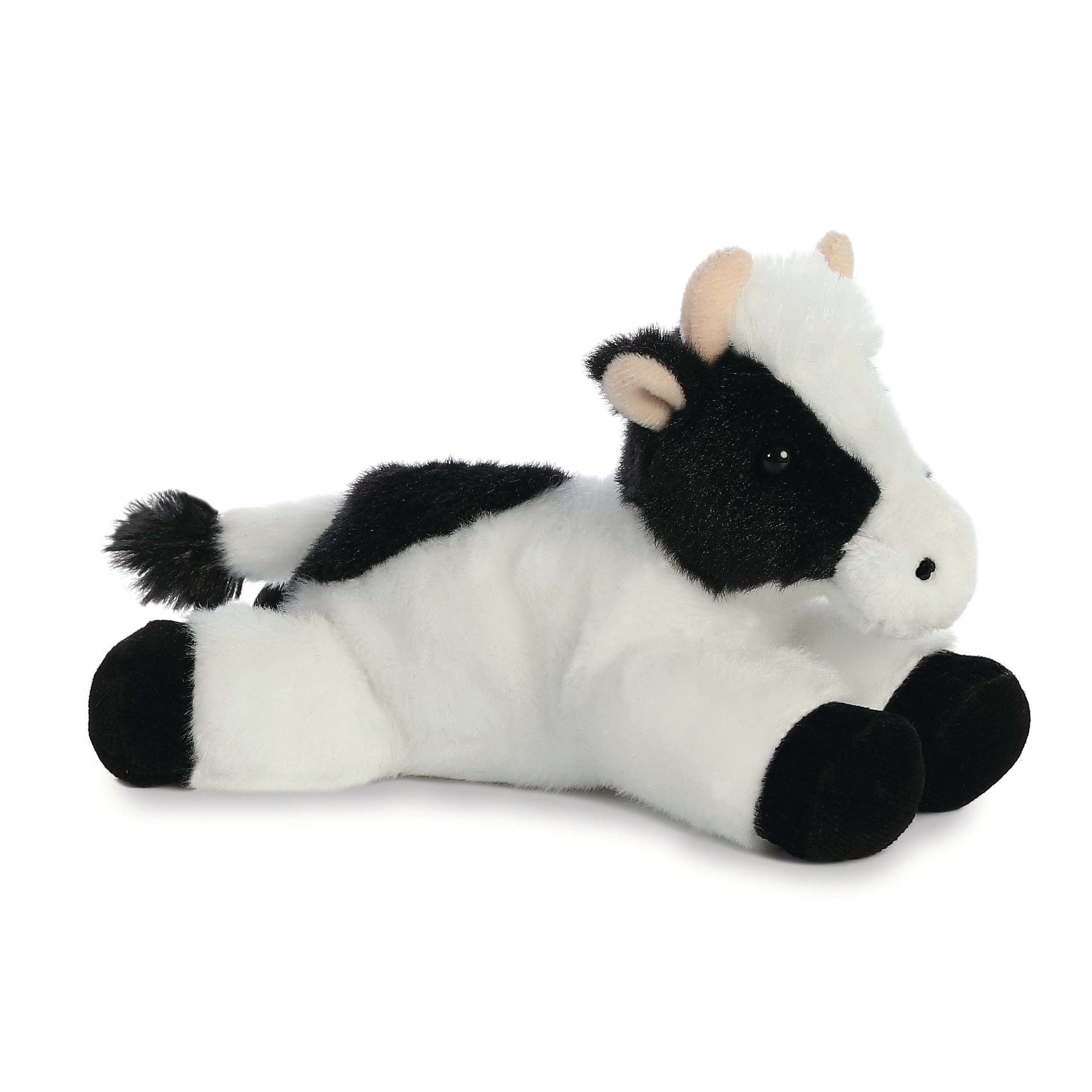 Aurora 8" Plush- Mini Flopsie- Mini Moo Cow 5034566127661