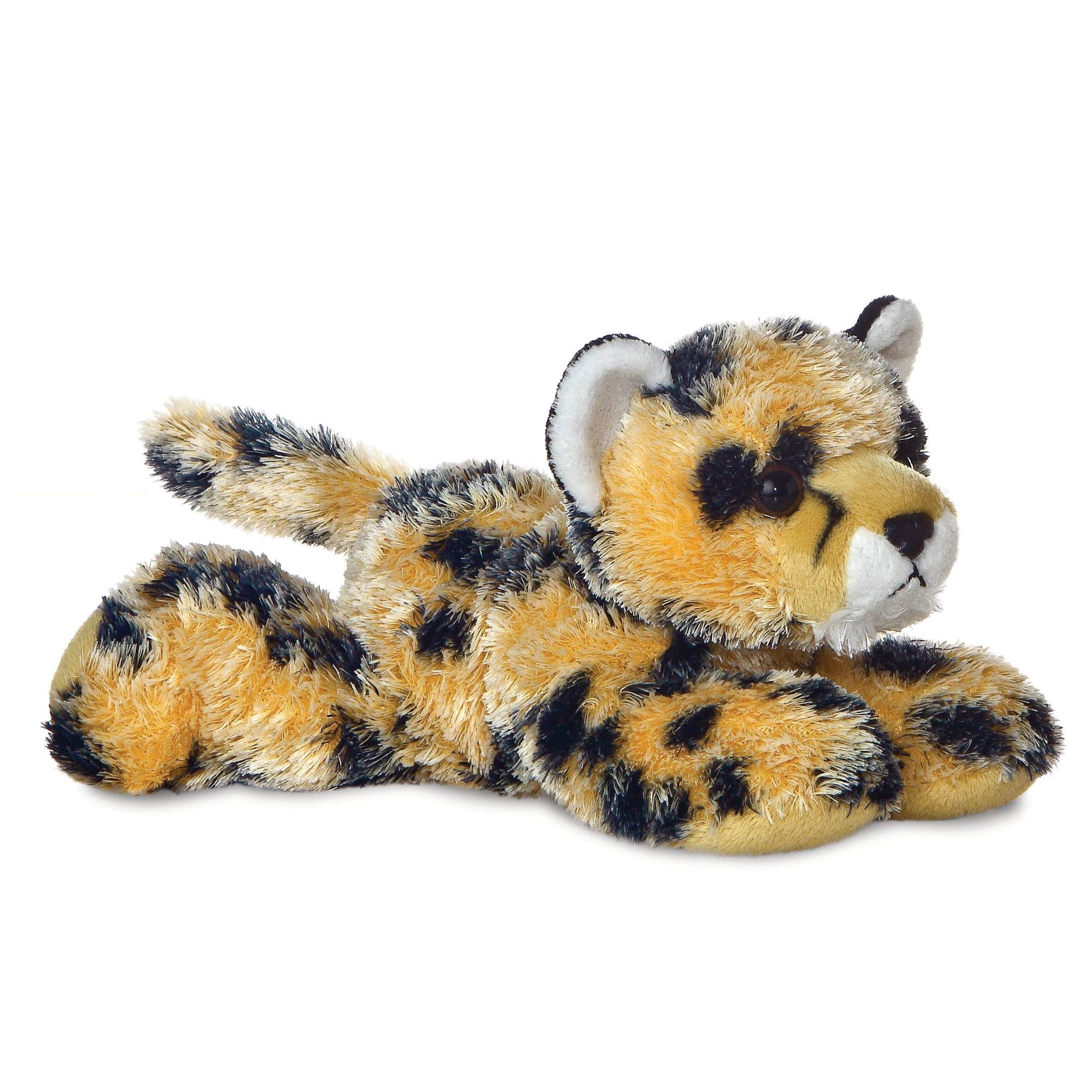 Aurora 8" Plush- Mini Flopsie- Streak Cheetah 5034566132818