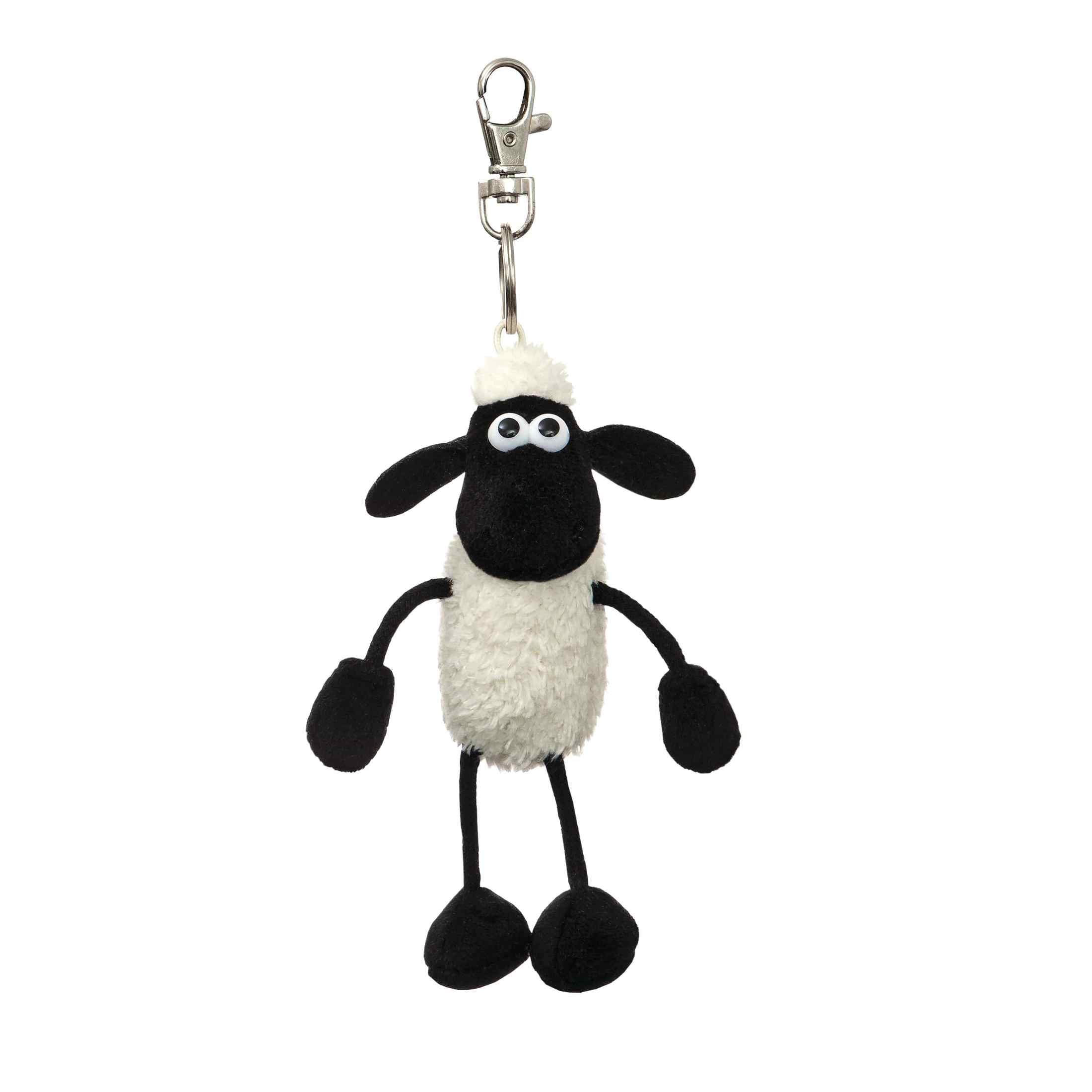 Aurora Key Chain Plush-Shaun The Sheep 5034566611764