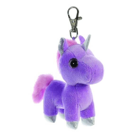 Aurora - Sparkle Tales Bonbon Unicorn Purple Keyclip 5034566610422