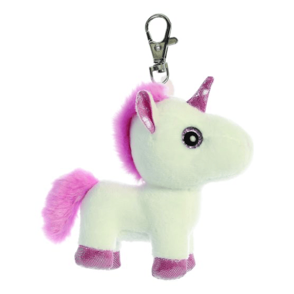 Aurora - Sparkle Tales Lolly Unicorn White Keyclip 5034566610408