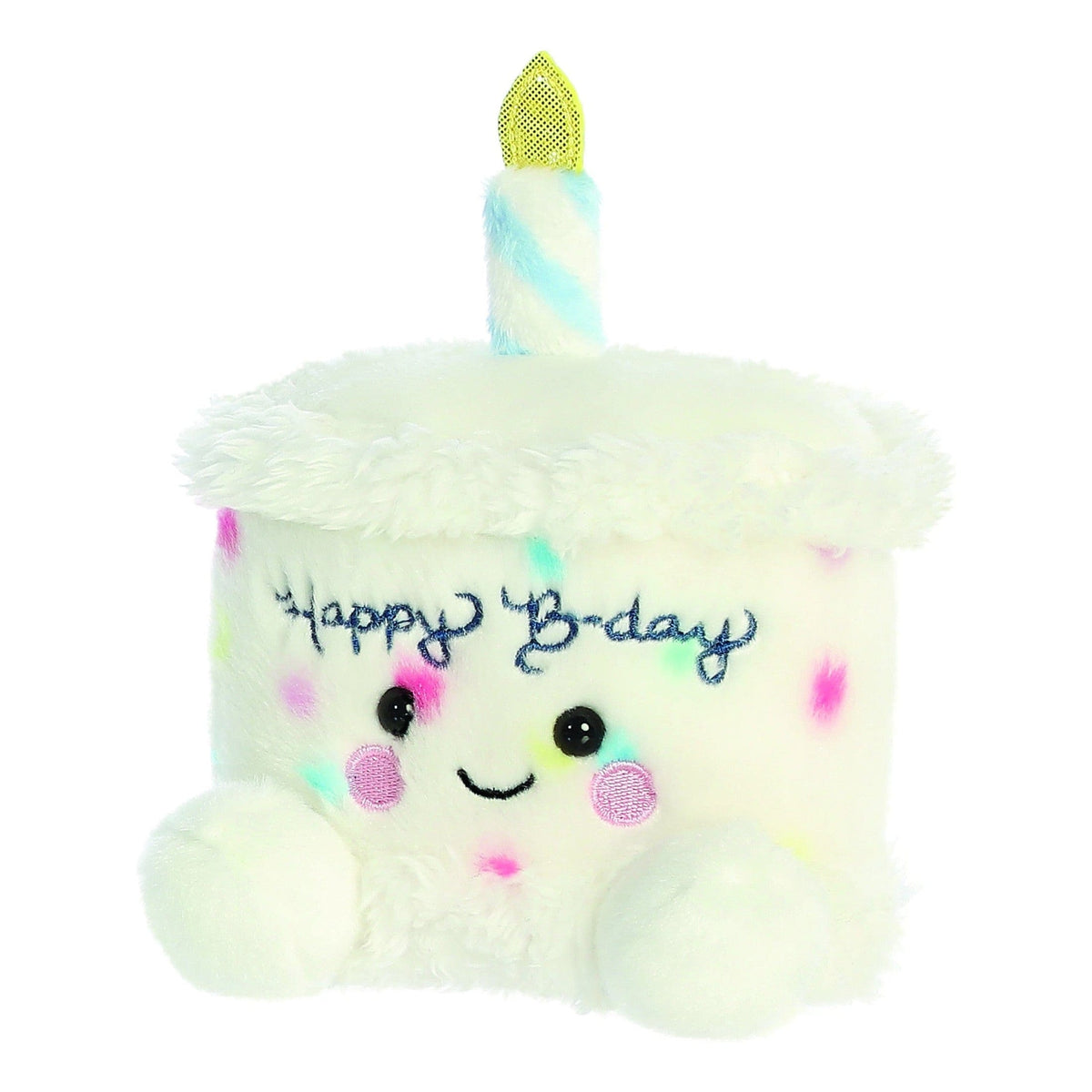 Aurora Palm Pals Happy Birthday Cake 5in Soft Toy 5034566339026