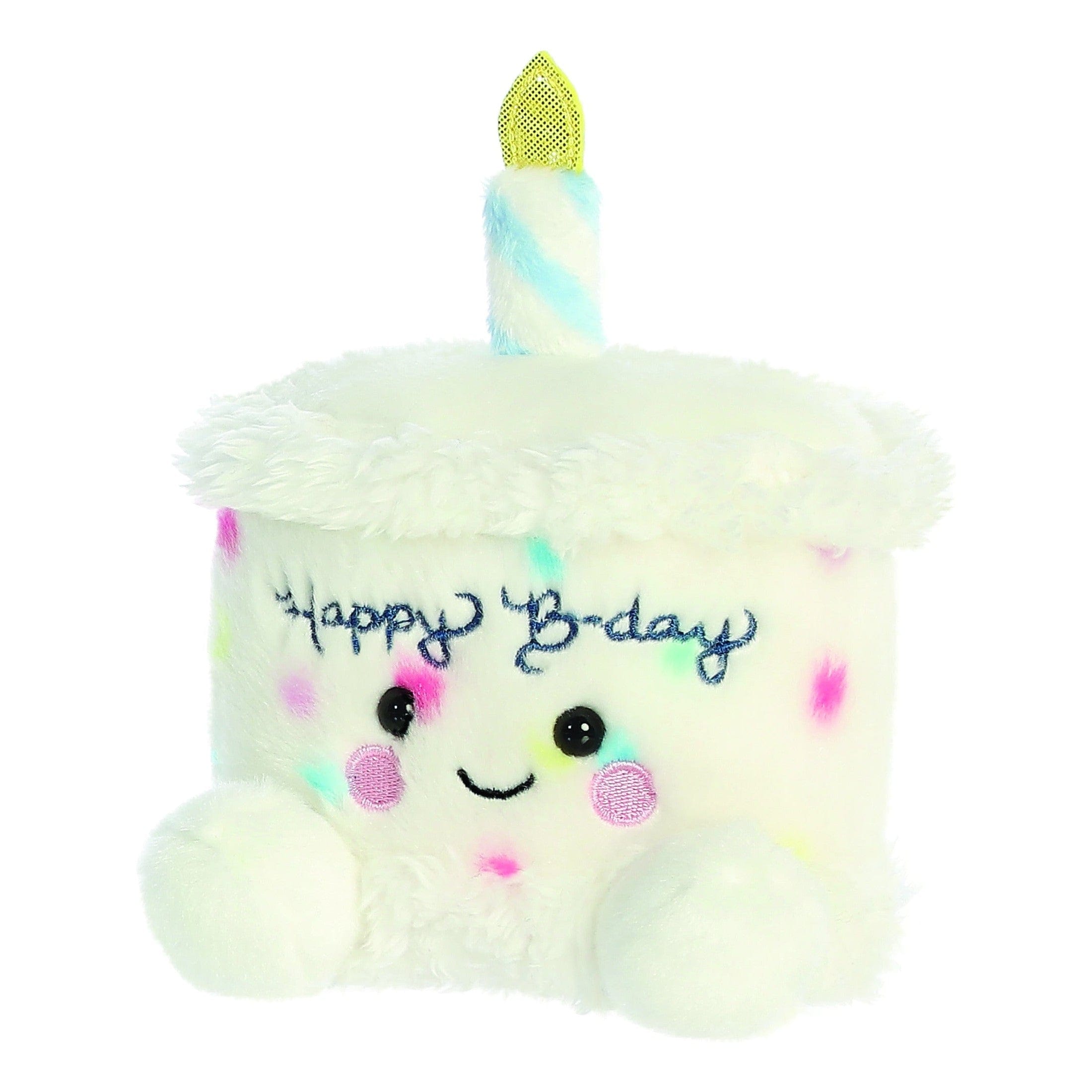Aurora Palm Pals Happy Birthday Cake 5in Soft Toy 5034566339026