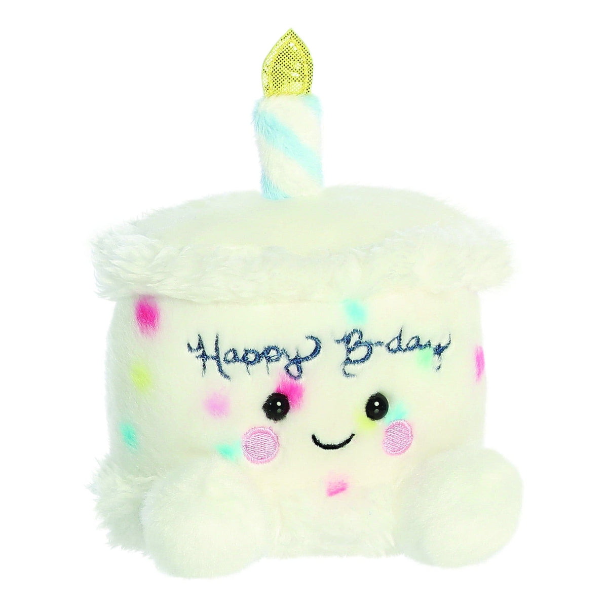 Aurora Palm Pals Happy Birthday Cake 5in Soft Toy 5034566339026