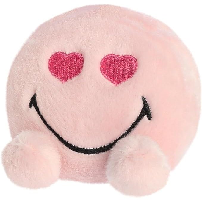 Aurora: Palm Pals Smiley World Heart Eyes Smiley 5" 5034566443037