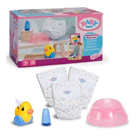 Baby Born Potty Set 4001167543498