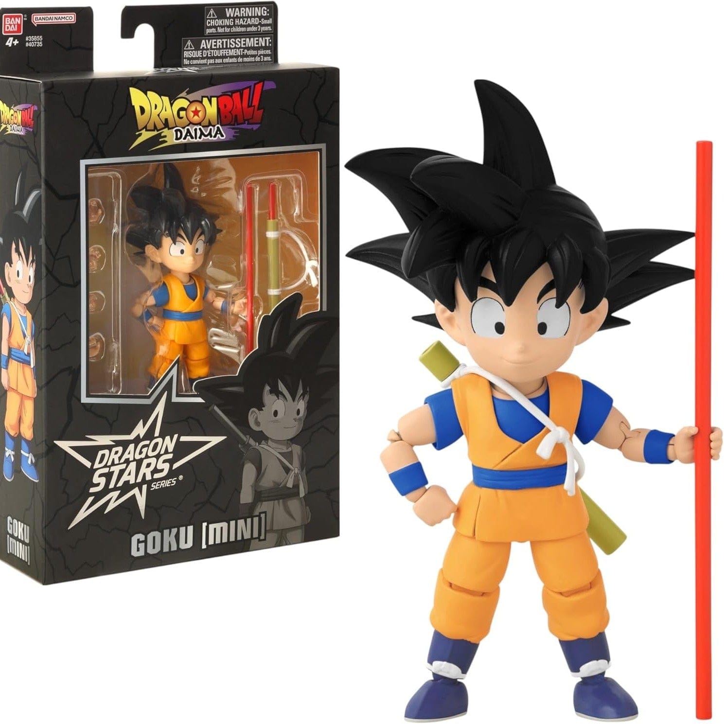 Dragon Ball - Dragon Stars 17cm Articulated Action Figure - Goku Mini Daima 3296580407354