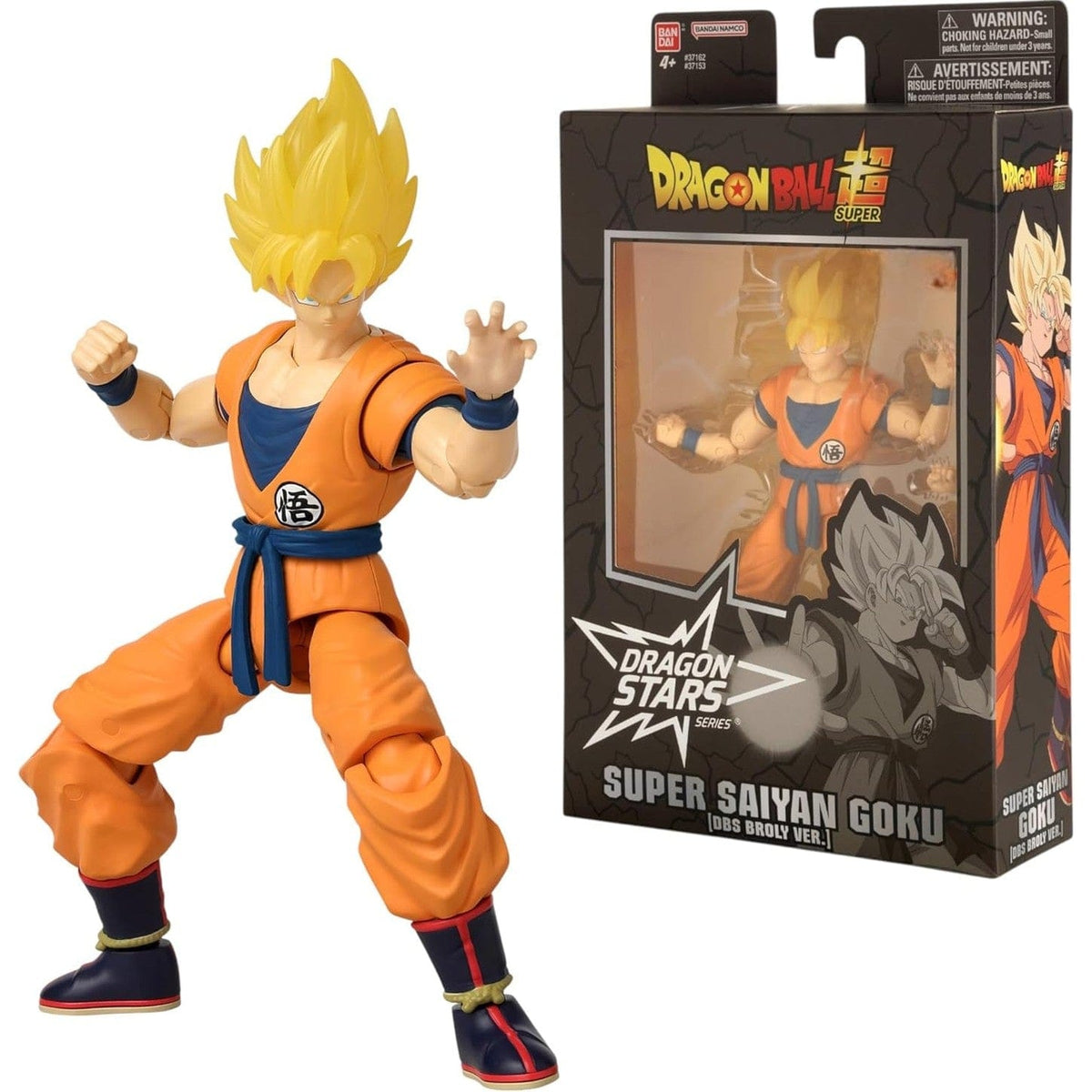 Dragon Ball - Dragon Stars 17cm Articulated Action Figure - Super Saiyan Goku  Broly Version 3296580371532