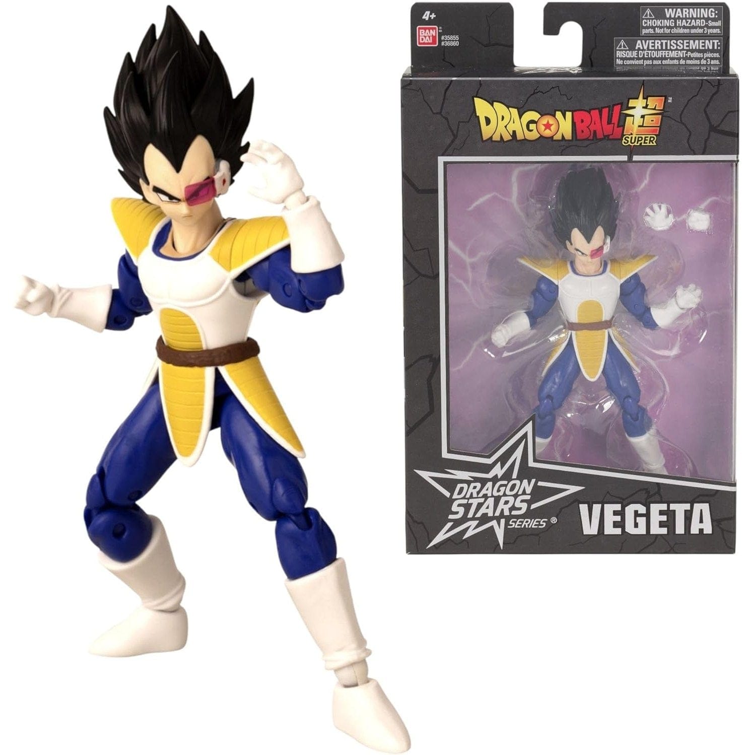 Dragon Ball - Dragon Stars 17cm Articulated Action Figure - Vegeta Kai Version 3296580368600