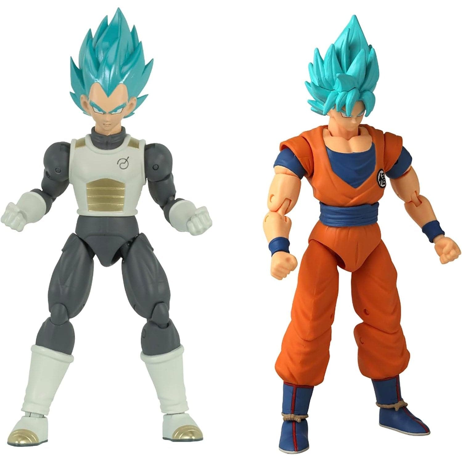 Dragon Ball - Dragon Stars Battle Pack 12cm Articulated Action Figures - Goku Vs Vegeta 2 Pack 3296580371167
