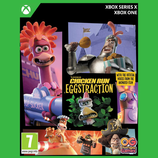 Chicken Run Eggstraction Aardman Family Puzzle Adventure Cooperative Fun Edition - Xbox Series X (Disc) 5061005357006