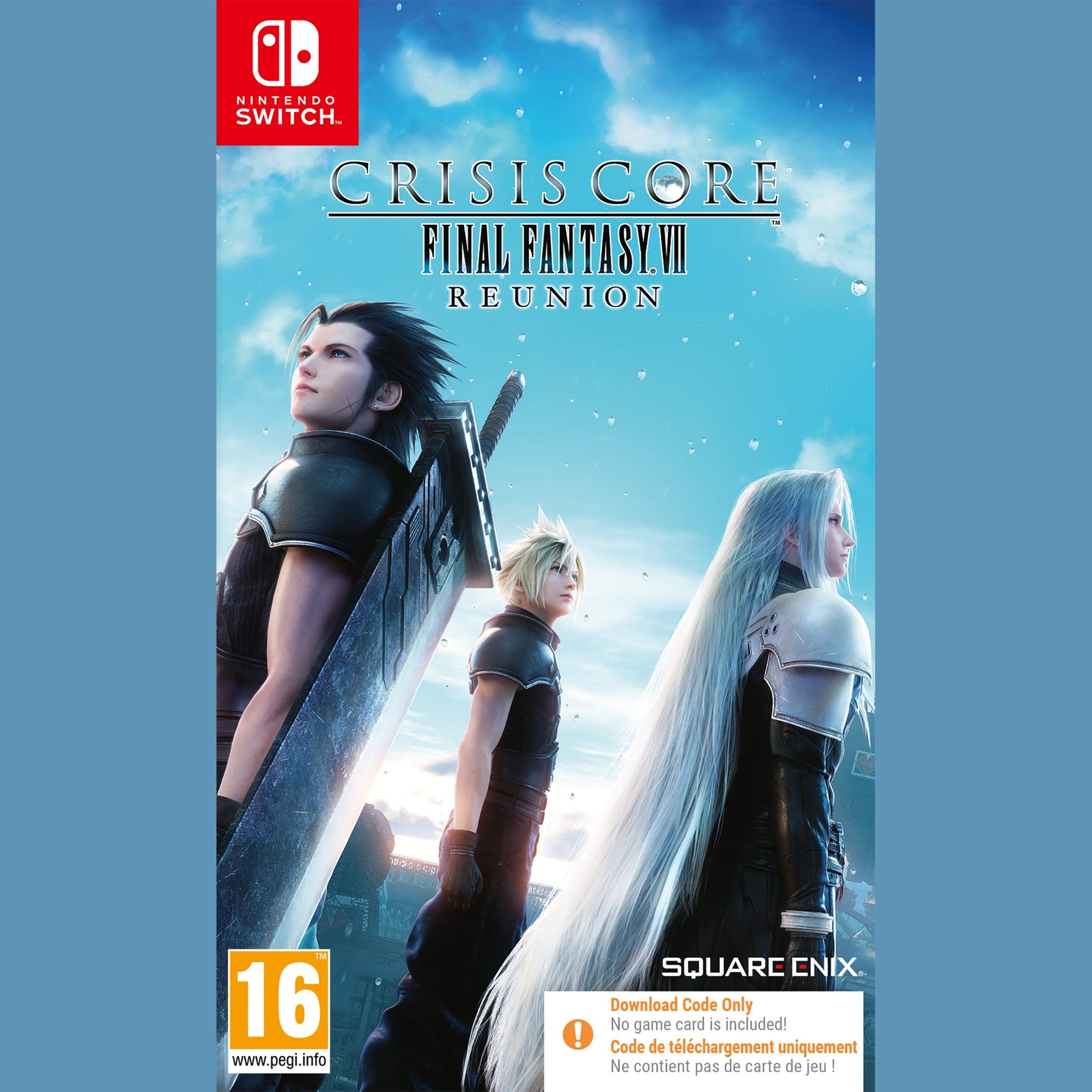 Crisis Core: Final Fantasy VII Reunion Console Edition - Nintendo Switch (Code in Box) 5021290101227