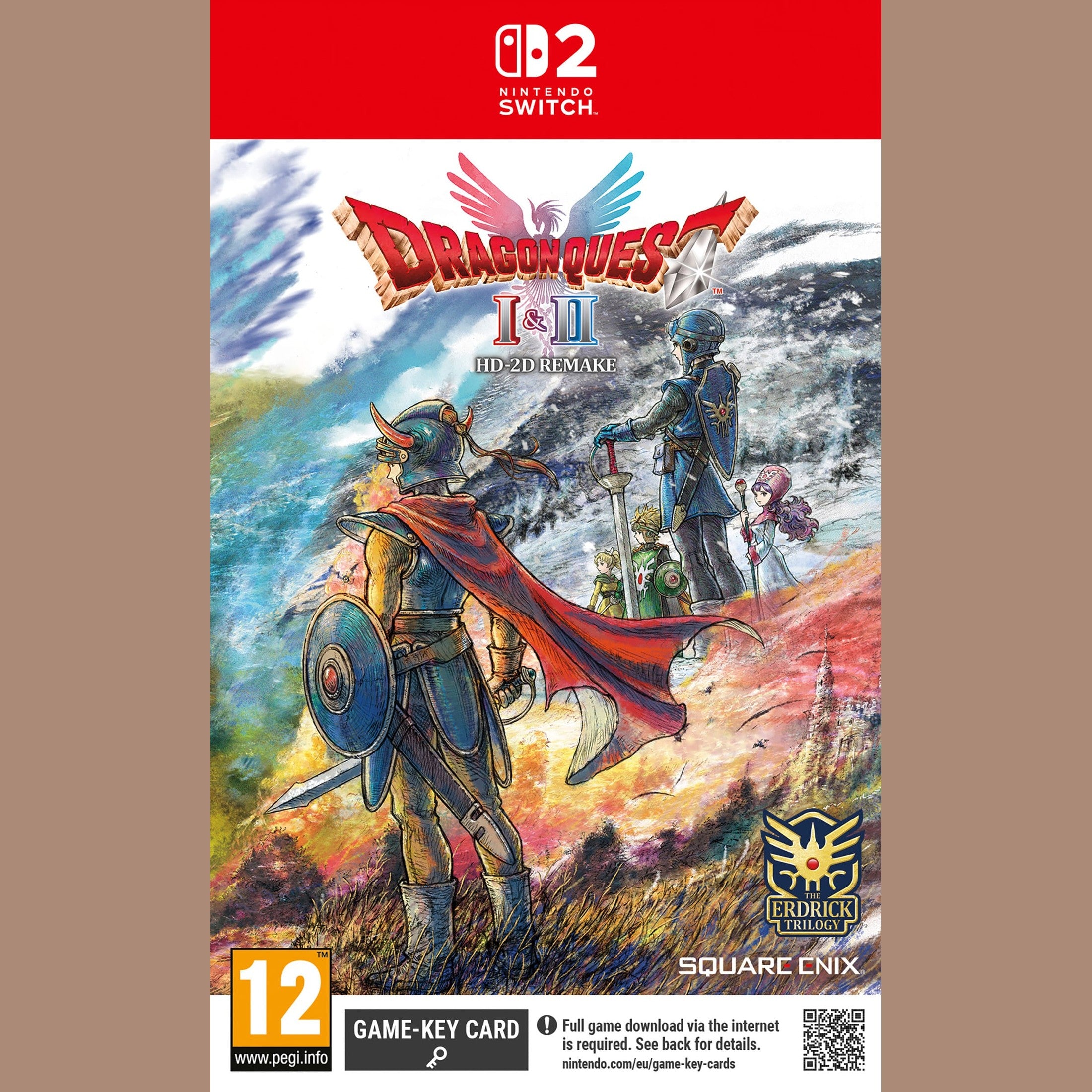 Dragon Quest I & II HD-2D Remake Double Pack - Nintendo Switch 2 (Code in Box) 5021290100831