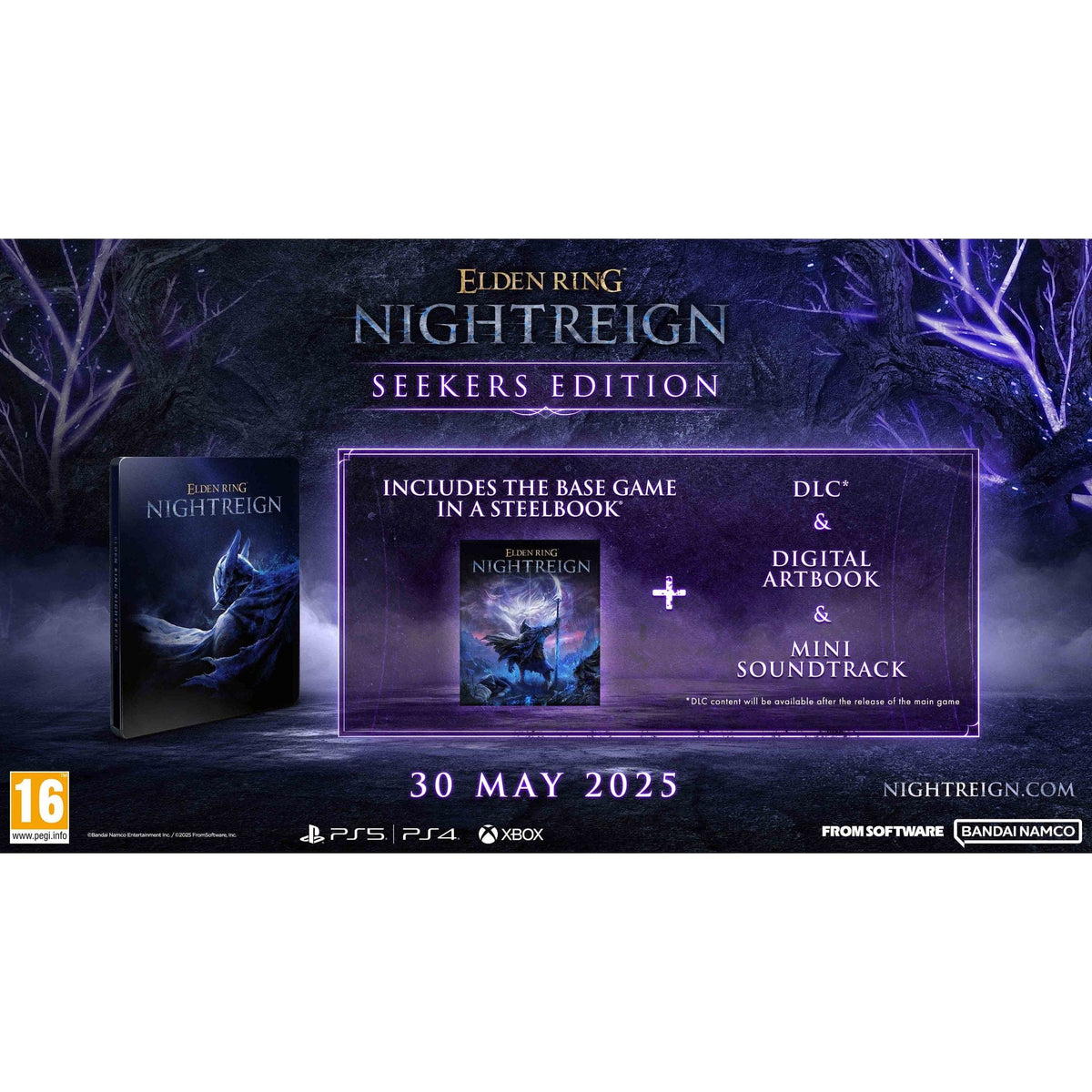 Elden Ring Nightreign Seekers Edition - Playstation 5 - Preorder (Release date 30th May) 3391892034714