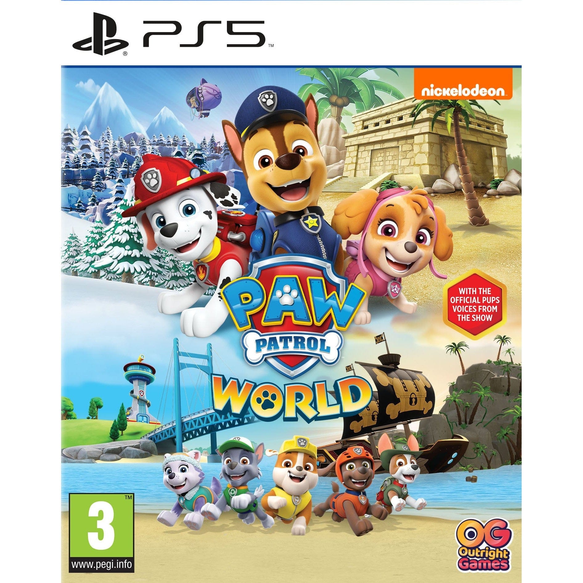 Paw Patrol World - Playstation 5 Adventure Game 5061005350137