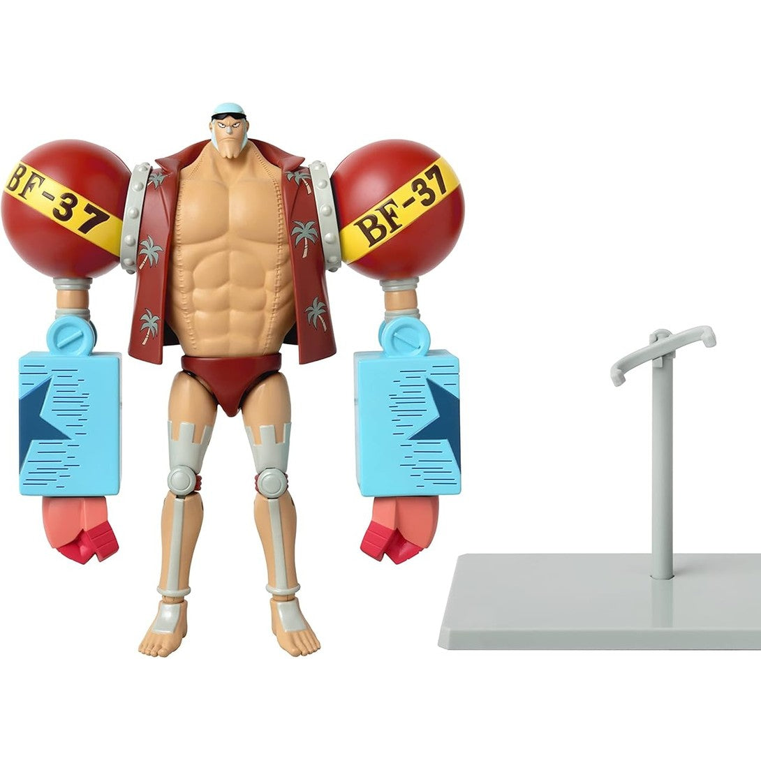 One Piece Anime Heroes 17cm Articulated Action Figure - Franky 3296580369386